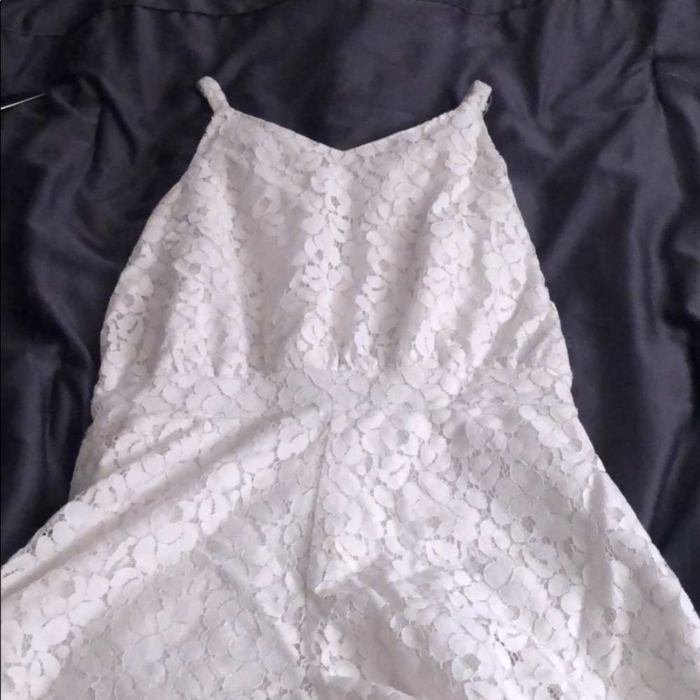 white cute romper